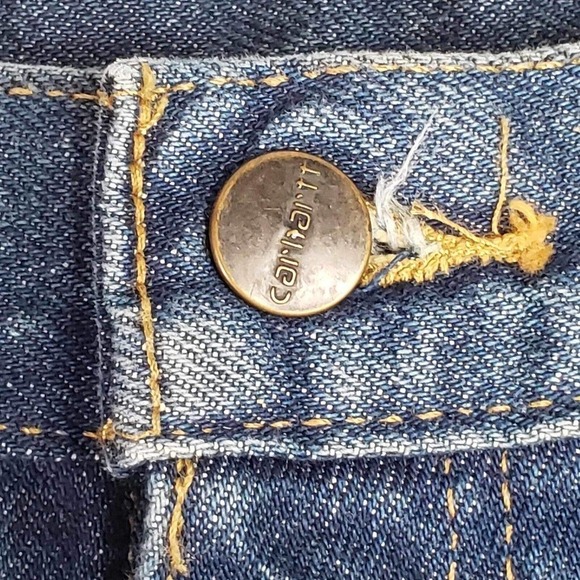 Carhartt Jeans Men’s Size 42x32 Blue Medium Wash Relaxed Fit Denim - Picture 5 of 8